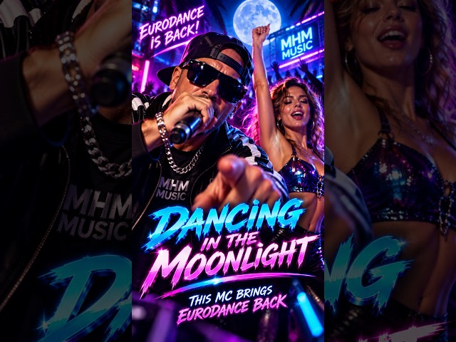Dancing in the Moonlight 🔥 This MC brings Eurodance Back #shorts