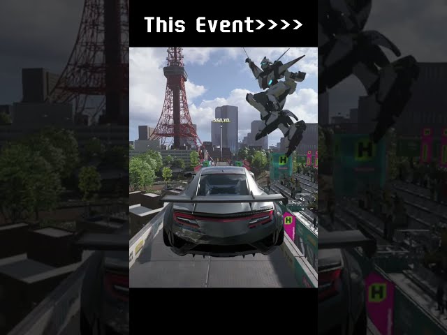 They put a literal GUNDAM race in Forza Horizon 6?! 🤯#forzahorizon6  #shorts #viral #viralshorts