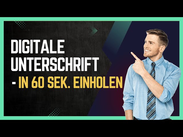 Digitale Unterschrift einfach und rechtssicher einholen - mit Flixcheck