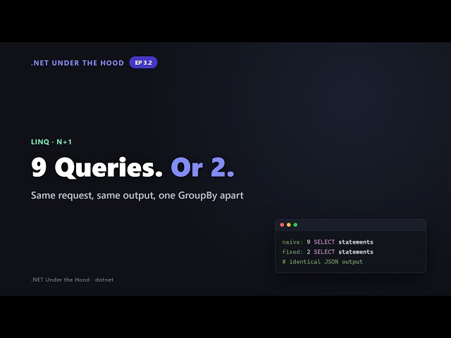I Fixed a Bug and Broke Two Endpoints: LINQ, Live