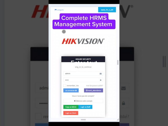 Stop 🛑  Wasting money HRMS Management System