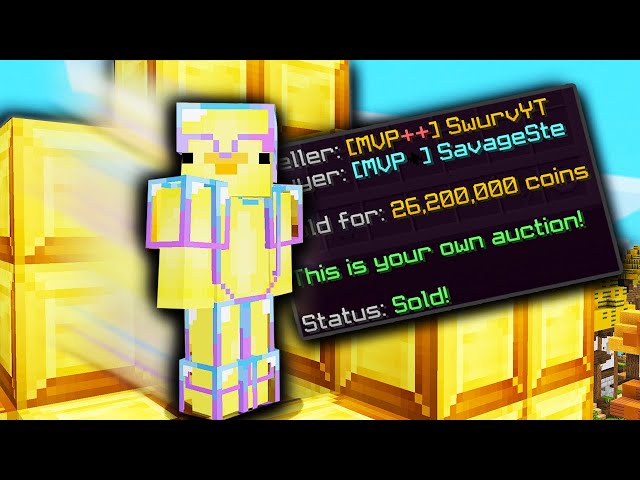 How To Auction Flip | 30 Million Coins an Hour! (Hypixel Skyblock)