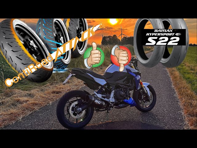 Bridgestone S22 VS Conti Road Attack 4