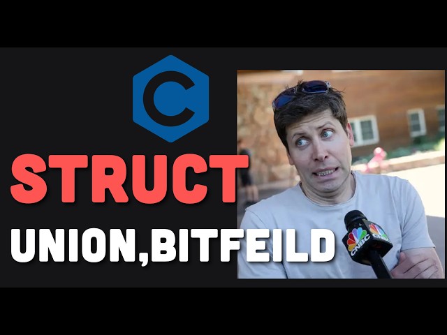 Structure, Union & Bit Fields in C | Embedded C Complete Explanation | Interview Questions