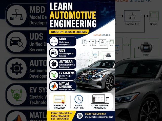 🚗 Build your career in the Automotive Industry. #automotiveengineering #myautomobileengineering
