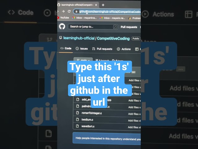 How to Open a GitHub Repository in VS Code on Your Browser | Free web based code editor Trick 🔥