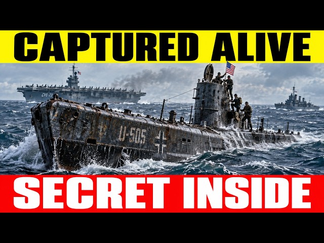 Americans Captured This Nazi Sub Alive in 1944 — What They Found Terrified Even Admiral Kimmel