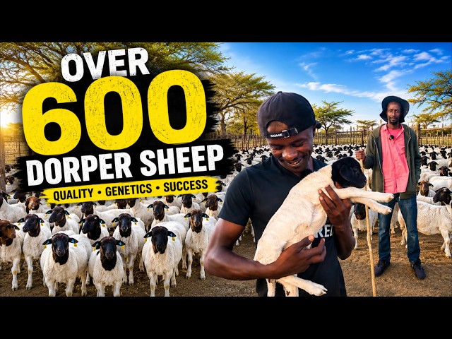 Inside a Dorper Farm Keeping Over 600 Sheep in Kenya
