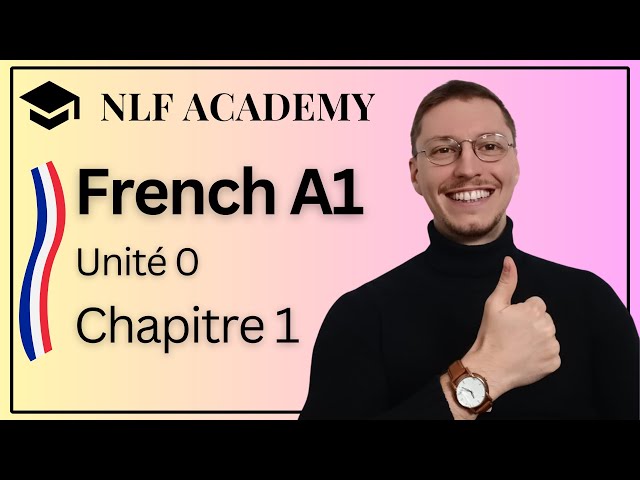 Learning French for Beginners - Unité 0, Lesson 1 : Alphabet & Pronunciation