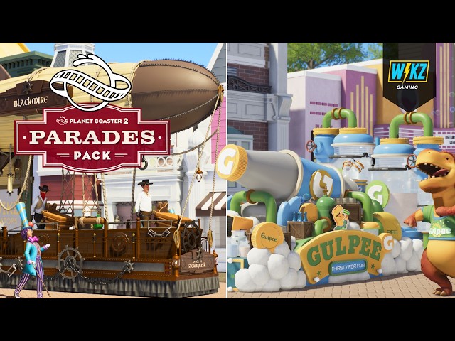 How To Design Parade Floats in Planet Coaster 2 | Tips & Tricks