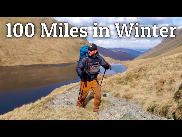 Hiking & Wild Camping in Winter | The Tour of the Lake District - 100 Mile Hike (Part 5)