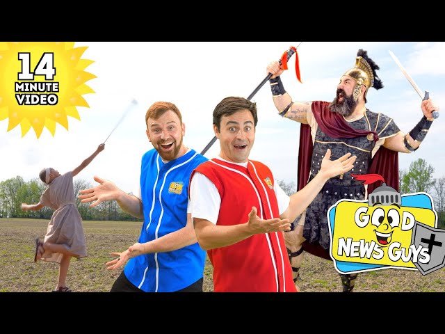 David & Goliath ⚔️ | Bible Story for Kids!