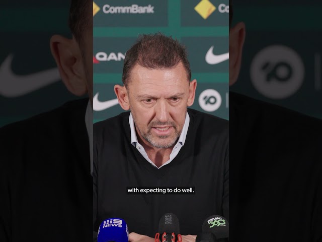 🎙️ Tony Popovic outlines upcoming objectives 🇦🇺💪 #Socceroos
