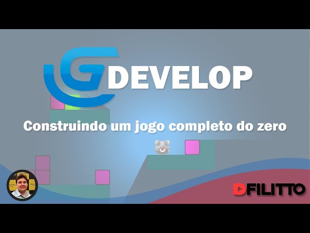 🔴 LIVE | GDevelop - Construindo um jogo completo do zero (Physics 2D, Ligth Efects, Tween e Aim)
