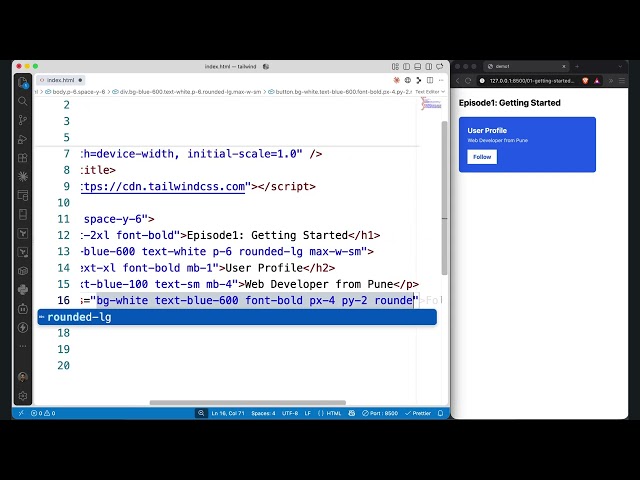 Stop Writing Traditional CSS! Tailwind CSS Setup & Core Concepts