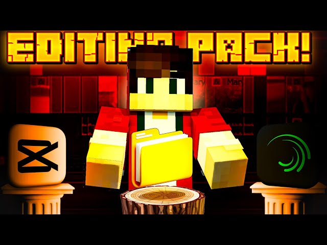 INSANE Editing Pack🎬 for Minecraft Gaming Creators🔥 (DON'T MISS!)