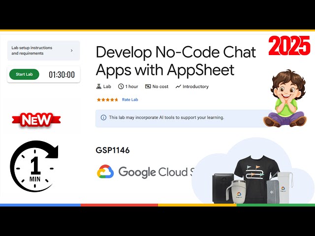 Develop No-Code Chat Apps with AppSheet | GSP1146