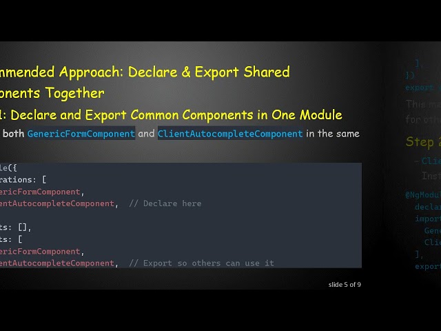 Breaking Circular Dependencies in Angular by Module Overloading