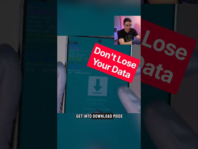 Bootlooping phone? Flash Samsung Firmware WITHOUT Factory Resetting (ODIN Tutorial) #datarecovery