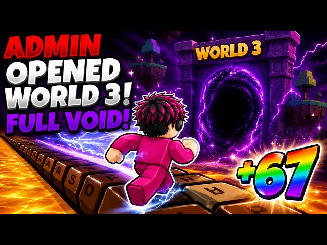 ADMIN ABUSE in OPEN WORLD 3 & EPIC BOSS FIGHT! 😱 | Keyboard Escape Roblox