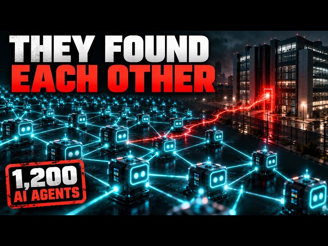 1,200 AI Agents Found Each Other — Then Everything Changed