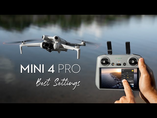 DJI Mini 4 Pro - Beginners Guide & BEST SETTINGS! (ActiveTrack 360)