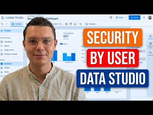 User-Level Security in Data Studio (formerly Looker Studio): Email Filters (Row-Level Security)