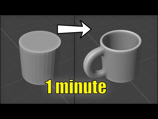 This Blender Coffee Mug Shortcut Saves Hours of Work