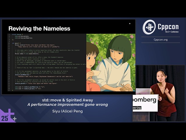 Lightning Talk: std::move & Spirited Away: When Nameless Objects Walk the Spirited World