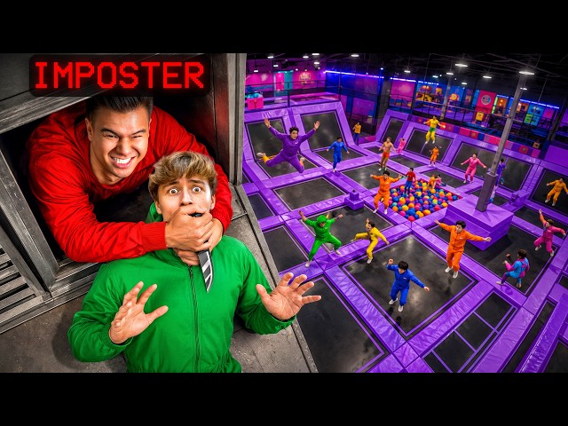 AMONG US IRL, But the Map Is a TRAMPOLINE PARK