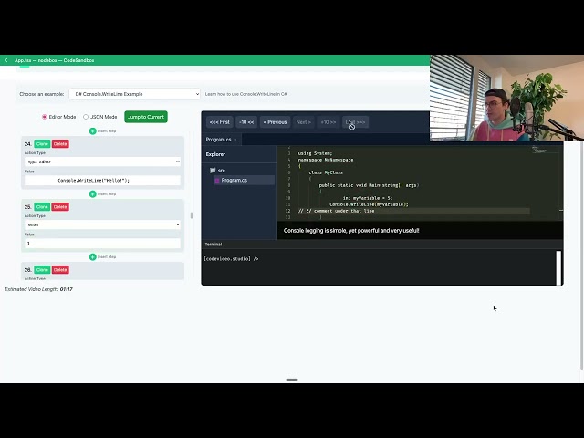 The Absolute State of the CodeVideo Framework...