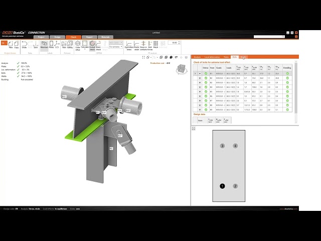 Autodesk Robot Structural Analysis to IDEA StatiCa steel workflow