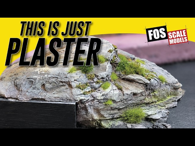 Hand Carve Plaster Rock Work