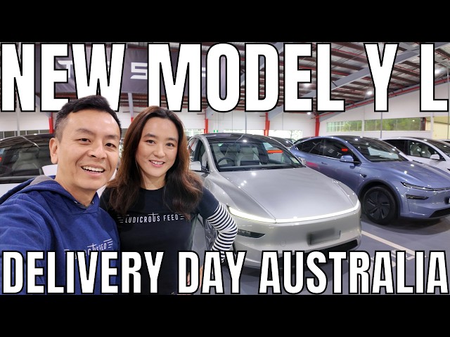 New Tesla Model Y L Delivery Day Experience Sydney Australia May 2026