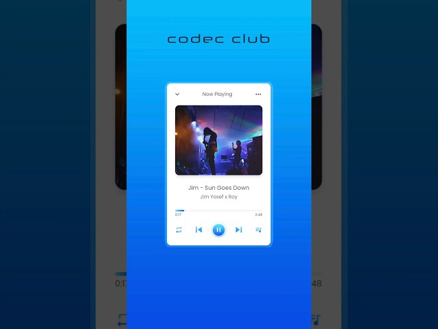Code a Music Player using HTML CSS & JavaScript #100daysofcoding #htmlcssjavascript #coding #program