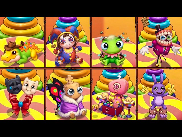 All Babies Mirror The Amazing Digital Island vs MPG VS RARE || |My Singing Monster