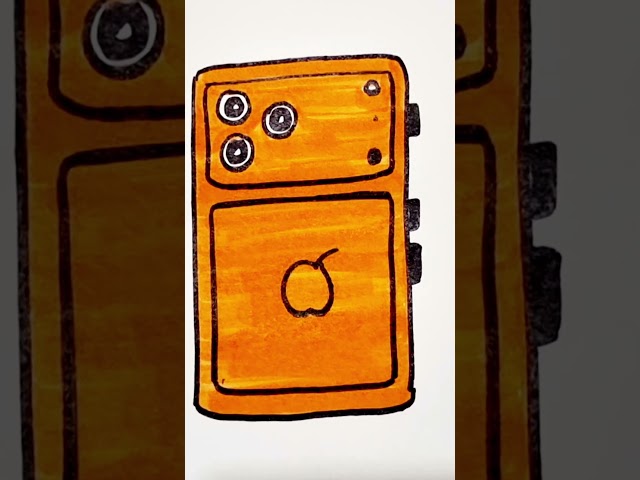 How to Draw I phone 17 pro #shorts