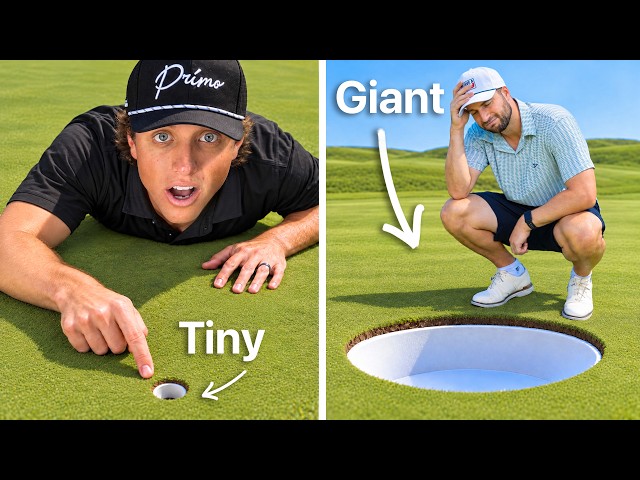 Can I Beat Bob If He’s Using Giant Golf Holes? 