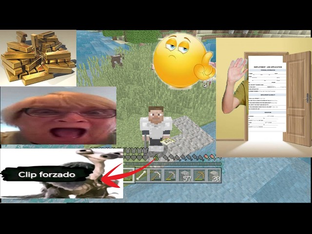 ESCAPANDO DEL TRABAJO PARA JUGAR MINECRAFT LEGACY | RiojaSupreme | #etpjm 1