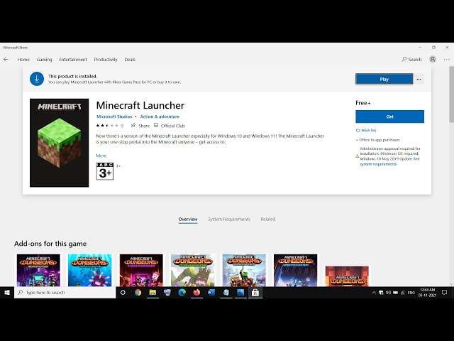 Fix Minecraft Launcher Not Installing/Downloading On Microsoft Store