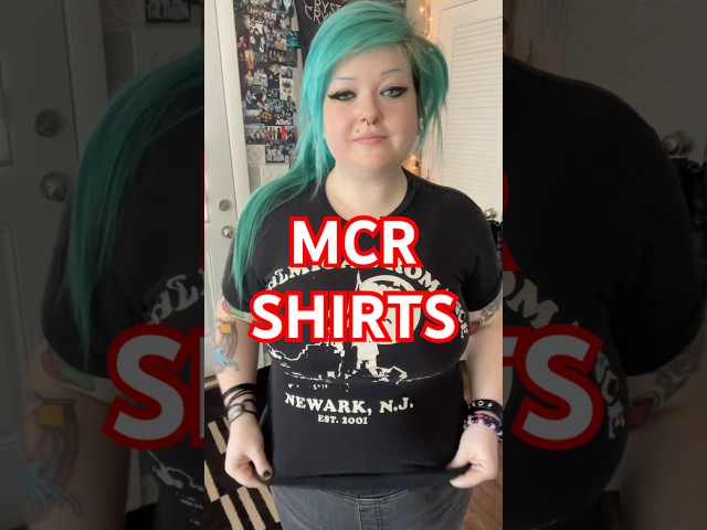 which is your favorite?:3 #mychemicalromance #mcr #mcrmy #bandmerch #gerardway #bandtee #emogirl