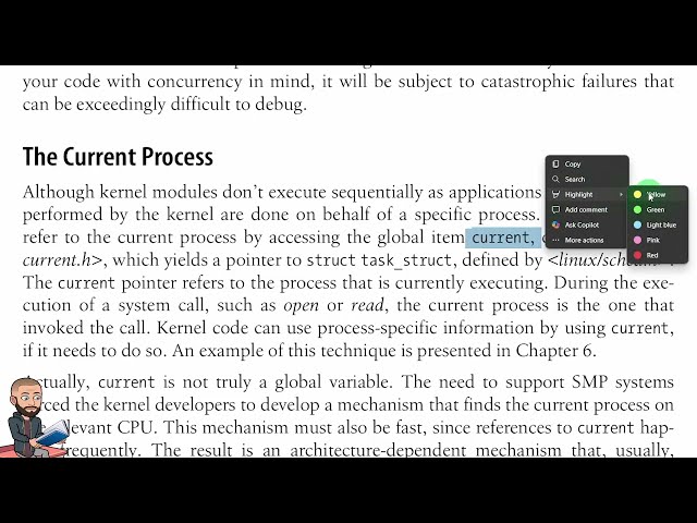 syscalls invoked by current process
