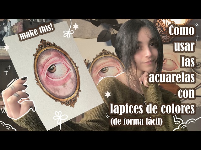How to Use Mixed Media from SCRATCH with Watercolors and Colored Pencils 🖊️ | Beginner's Guide 🍂