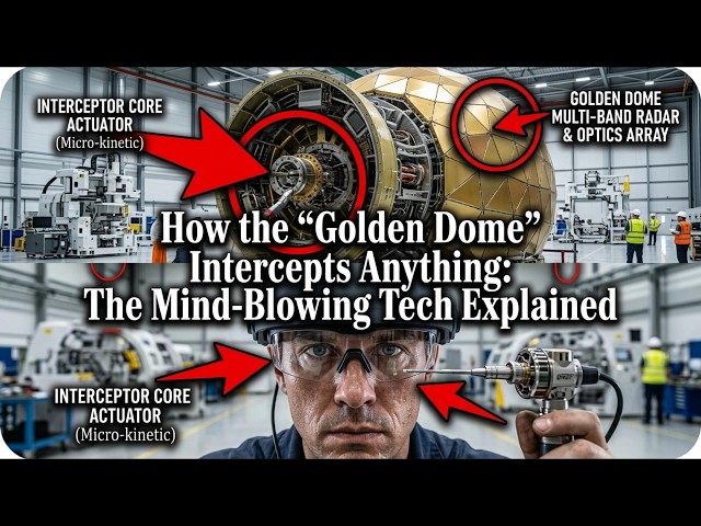 How the Golden Dome Intercepts Anything The Mind-Blowing Tech Explained