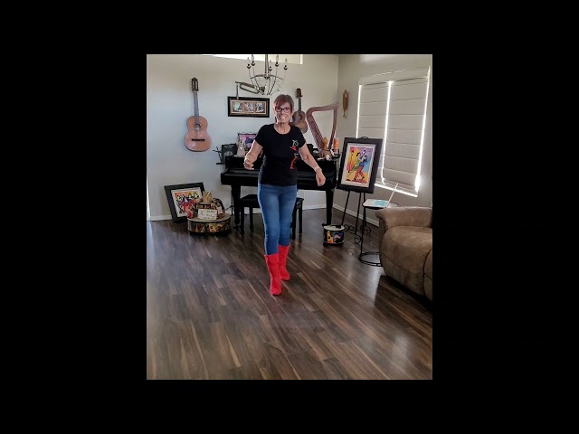 Slow Motion line dance demo tutorial #linedancearizona #linedanceaz