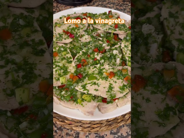 Homemade, easy, and super-filling vinaigrette loin.
