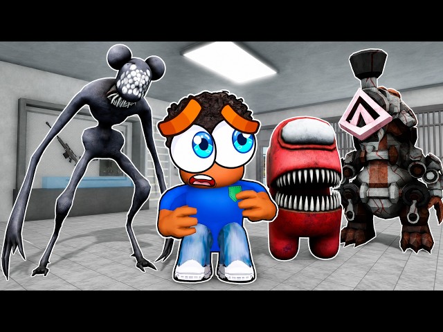 Unlocking NEW SCP Morphs in Roblox!! (This is Scary)