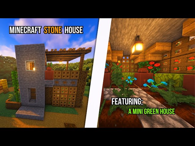 ⚒️Minecraft Tutorial | How To Build a Two-Story Survival House