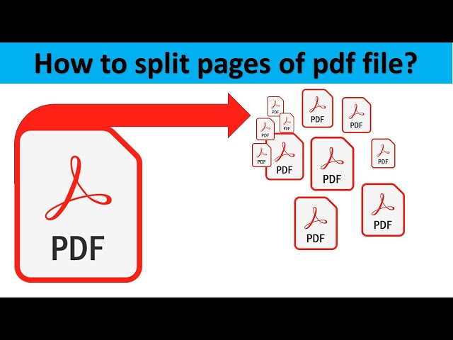 How to split pdf file multiple pages into separate pdf files (Latest)