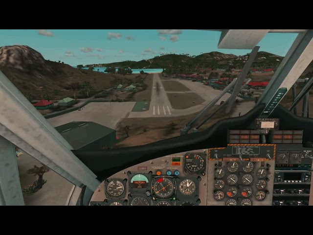 FSX | Late landing at St. Barths